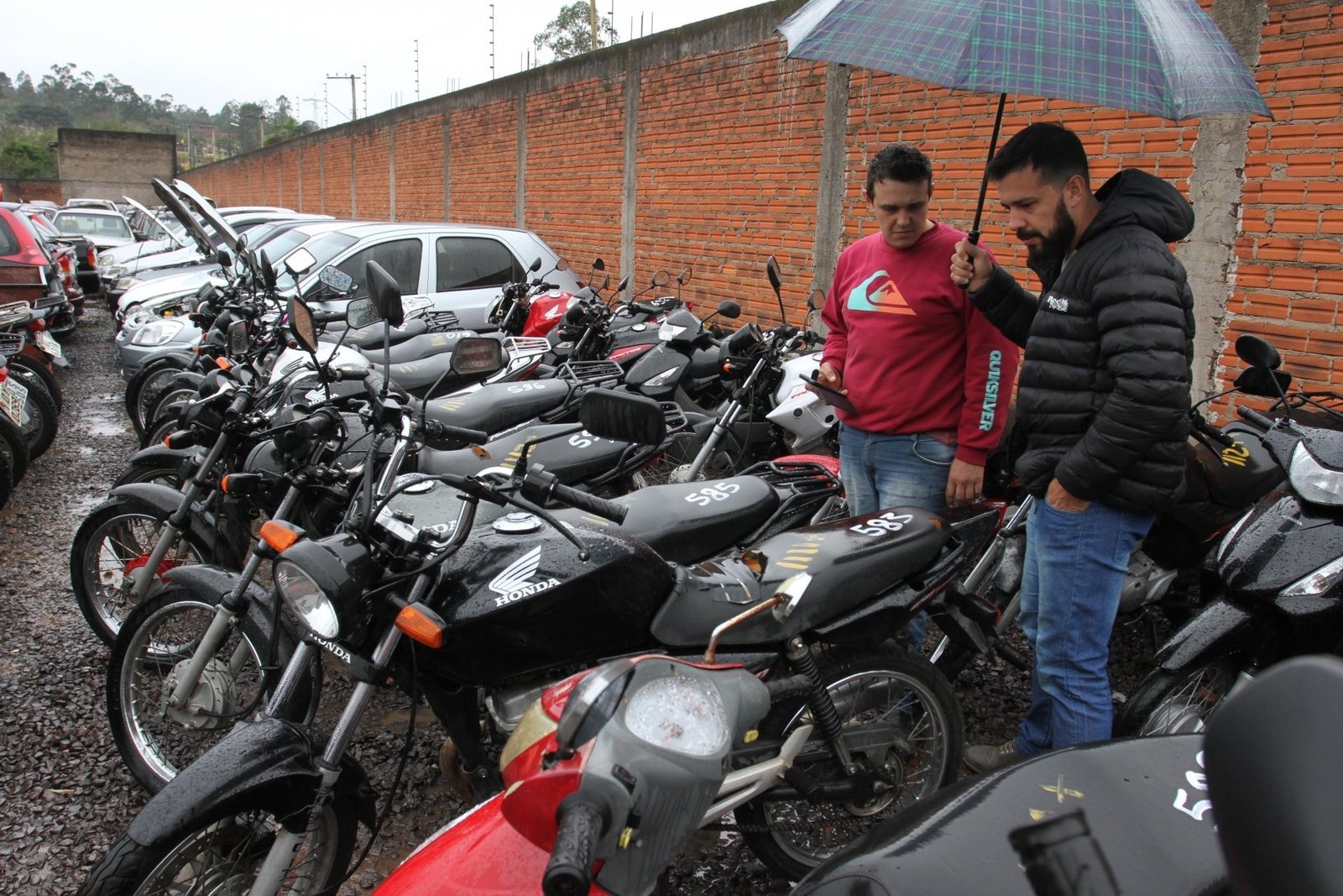 Leilão de carros e motos